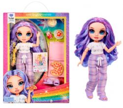 RAINBOW HIGH JR - PARTY PYJAMA - POUPÉE VIOLET WILLOW